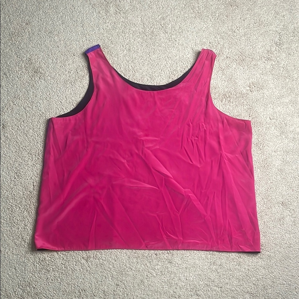 REVERSIBLE  (Pink/Purple & Yellow/Black) Women's Tank Top